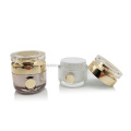 Acrylic Cream Jar For Cosmetic , 30g 50ml empty Plastic Cosmetic round  shin care packaging jars